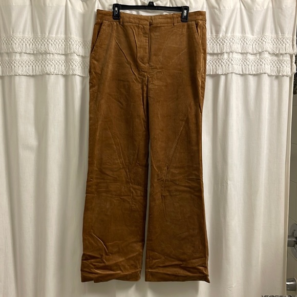 H&M corduroy brown wide leg pants - Picture 1 of 1